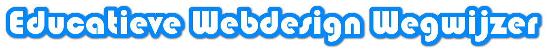 Educatieve Webdesign Wegwijzer