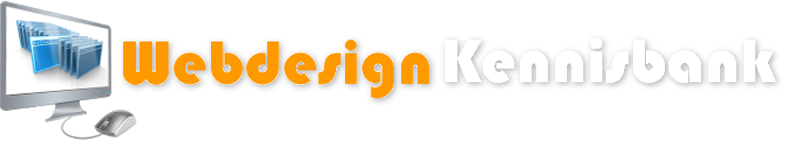 oranje wit logo webdesign kennisbank
