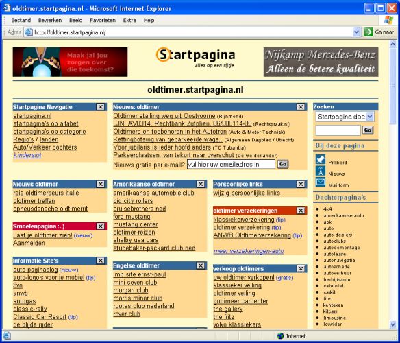 Startpagina's | Webdesign Kennisbank Startpagina's | Webdesign Kennisbank